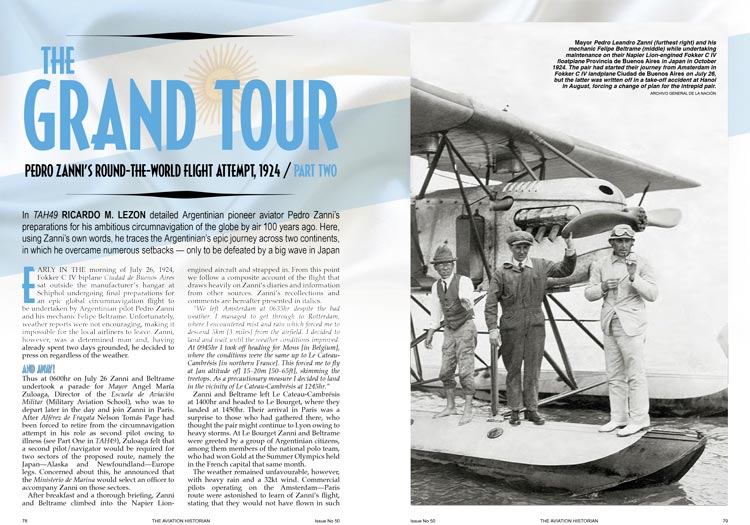 The Grand Tour (double-page preview spread)